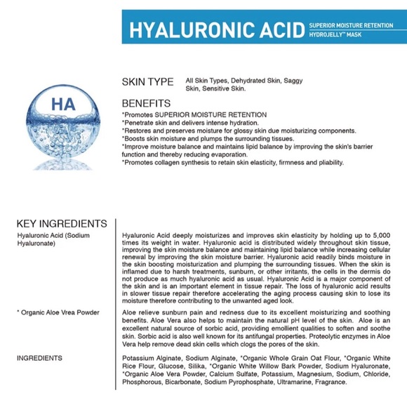 ESTHEMAX HYDROJELLY MASK - FULL KIT WITH 2 MASKS - Picture 4 of 6